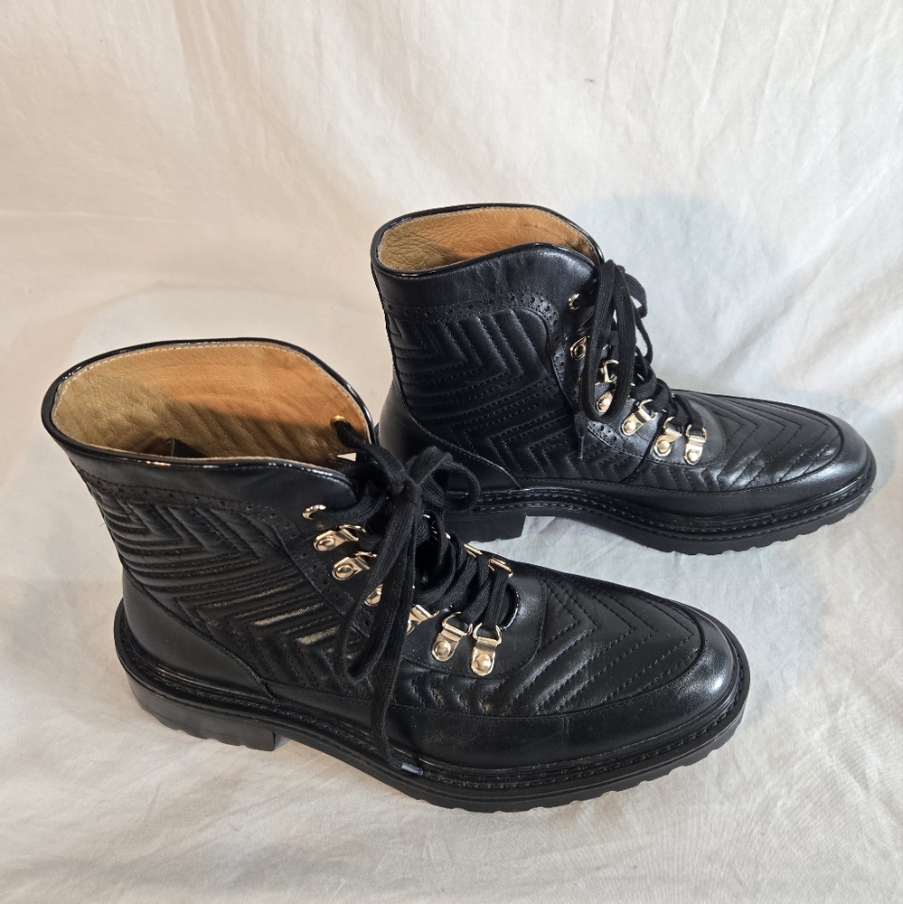 Marc Nolan Men's Size 7 Black Bond Leather Boots New